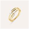 Stroili Anello Fascia Diamade Glam Oro Giallo Diamante Lab-Grown