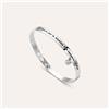 Stroili Bangle Sunrise Acciaio Cristallo