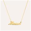 Stroili Collana Miriam Gold Names Oro Giallo