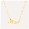 Stroili Collana Maria Gold Names Oro Giallo