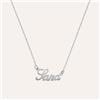 Stroili Collana Sara Gold Names Oro Bianco