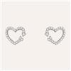 Stroili Orecchini Lobo Silver Moments Argento Rodiato Cubic Zirconia