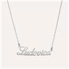Stroili Collana Ludovica Gold Names Oro Bianco