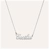 Stroili Collana Cecilia Gold Names Oro Bianco