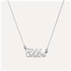 Stroili Collana Chloe Gold Names Oro Bianco