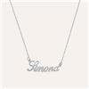 Stroili Collana Simona Gold Names Oro Bianco