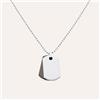Stroili Collana Man Code Acciaio Bicolore Bianco / Nero