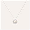 Stroili Collana Gold Pearls Oro Bianco Perla D'Acqua Dolce Diamante