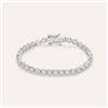 Stroili Bracciale Tennis Silver Elegance Argento Rodiato Cubic Zirconia