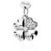 Stroili Pendente Love Beats Argento Rodiato Cubic Zirconia