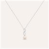 Stroili Collana Gold Pearls Oro Bianco Perla D'Acqua Dolce Diamante