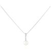 Stroili Collana Gold Pearls Oro Bianco Perla D'Acqua Dolce Diamante