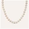Stroili Collana Gold Pearls Oro Bianco Perla D'Acqua Dolce Diamante