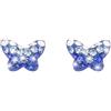 Stroili Orecchini Lobo Silver Baby Argento Rodiato Cristallo