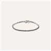 Stroili Bracciale Tennis Silver Elegance Argento Rodiato Cubic Zirconia