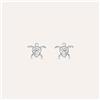 Stroili Orecchini Lobo Silver Collection Argento Rodiato
