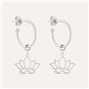 Stroili Orecchini A Cerchio Silver Collection Argento Rodiato