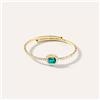 Stroili Bangle Romantic Shine Metallo Dorato Cristallo
