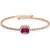 Stroili Bangle Romantic Shine Metallo Rosa Cristallo