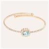 Stroili Bangle Romantic Shine Metallo Rosa Cristallo