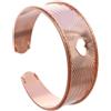 Stroili Bracciale bangle cuore in bronzo rosato