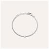 Stroili Bracciale Tennis Romantic Shine Metallo Cristallo