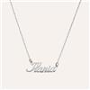 Stroili Collana Ilaria Gold Names Oro Bianco