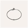Stroili Bracciale Tennis Romantic Shine Metallo Nero Cristallo