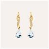 Stroili Orecchini Pendenti Amélie Oro Giallo Topazio Cubic Zirconia
