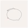 Stroili Bracciale Silver Moments Argento Bicolore Bianco / Rosa Cubic Zirconia
