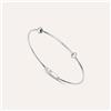 Stroili Bangle Love Beats Argento Rodiato