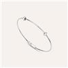 Stroili Bangle Love Beats Argento Rodiato