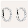 Stroili Orecchini A Cerchio Romantic Shine Metallo Cristallo