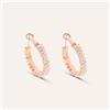 Stroili Orecchini A Cerchio Romantic Shine Metallo Cristallo