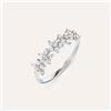 Stroili Anello Fantasia Claire Oro Bianco Cubic Zirconia