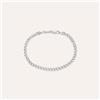Stroili Bracciale Catena Gentleman Argento Rodiato