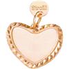 Stroili Ti amo. Charm in argento 925 rodiato e glitter