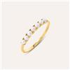 Stroili Anello Riviere Gabrielle Oro Giallo Perla D'Acqua Dolce