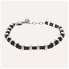 Stroili Bracciale Man Code Acciaio Bicolore Bianco / Nero