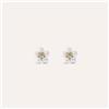 Stroili Orecchini Lobo Gabrielle Oro Giallo Perla D'Acqua Dolce Cubic Zirconia