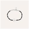 Stroili Bracciale Man Code Acciaio Onice