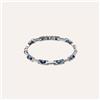 Stroili Bracciale Man Code Acciaio Bicolore Cubic Zirconia