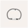 Stroili Bracciale Con Targhetta Man Code Acciaio