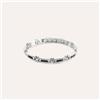 Stroili Bracciale Man Code Acciaio Bicolore Bianco / Nero