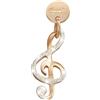 Stroili Pendente Love Beats Argento Rosa