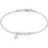 Stroili Bracciale Con Targhetta Silver Soul Argento Rodiato