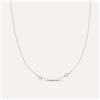 Stroili Catenina Love Beats Argento Rodiato