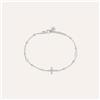 Stroili Bracciale Rosario Silver Collection Argento Rodiato Cubic Zirconia