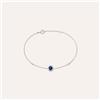 Stroili Bracciale Charlotte Oro Bianco Zaffiro Diamante