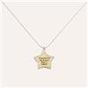 Stroili Collana Lady Message Acciaio Bicolore Positivity e Cristalli